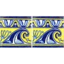 Mexican Talavera Border Tile Escobedo