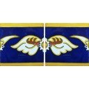 Mexican Talavera Border Tile Cotija