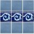 Ceramic Frost Proof Border Tile Magdalena