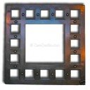 Mexican Tin Mirror with Rustic Finish Castillo Mexican Tin Mirror with Rustic Finish Castillo