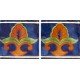 Mexican Talavera Border Tile Orquidia