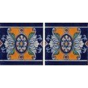 Mexican Talavera Border Tile Romanesco