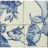 Mexican Talavera Mural Florero 4