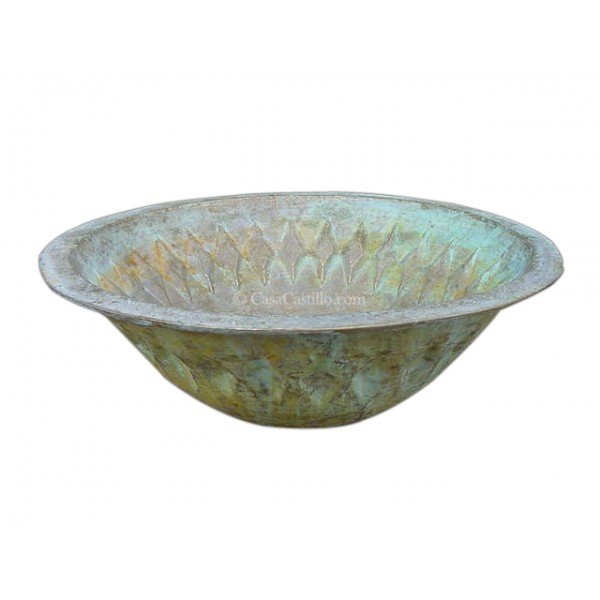 Mexican Bronze Sink Diamante