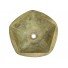 Mexican Bronze Sink Pentagonal