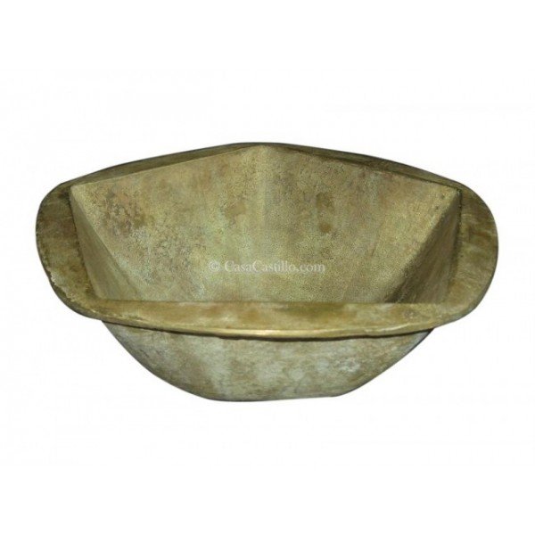 Mexican Bronze Sink Pentagonal