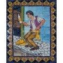 Ceramic Frost Proof Mural Borracho 1