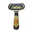 Mexican Talavera Pedestal Sink girasoles