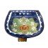 Mexican Talavera Pedestal Sink girasoles