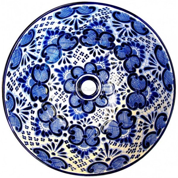 Talavera Sink Azul Cielo