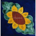 Mexican Talavera Tiles Sunflower 7