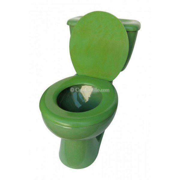 Talavera Toilet Set Verde