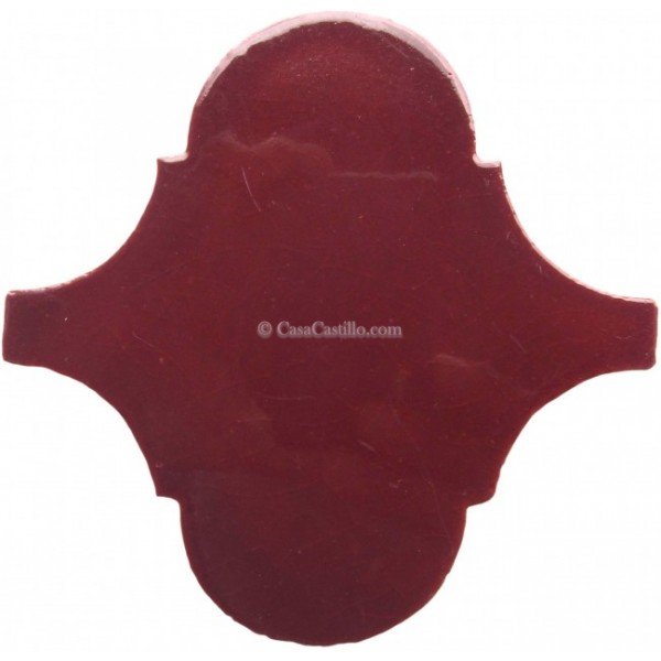 Mexican Talavera Tiles Puzzle Red Vino