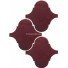 Mexican Talavera Tiles Puzzle Red Vino
